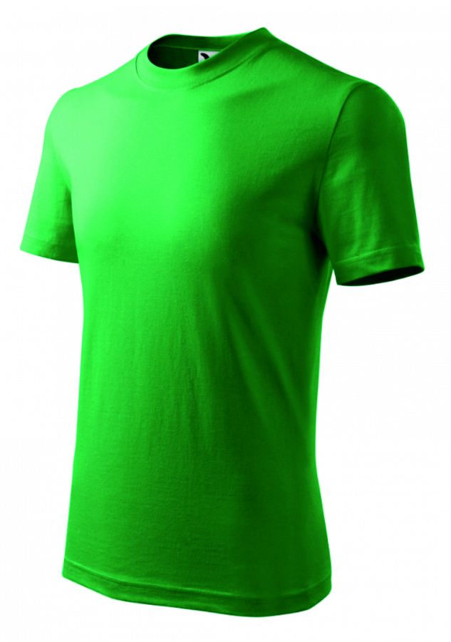 Tričko dětské 138 ADLER BASIC středně zelená